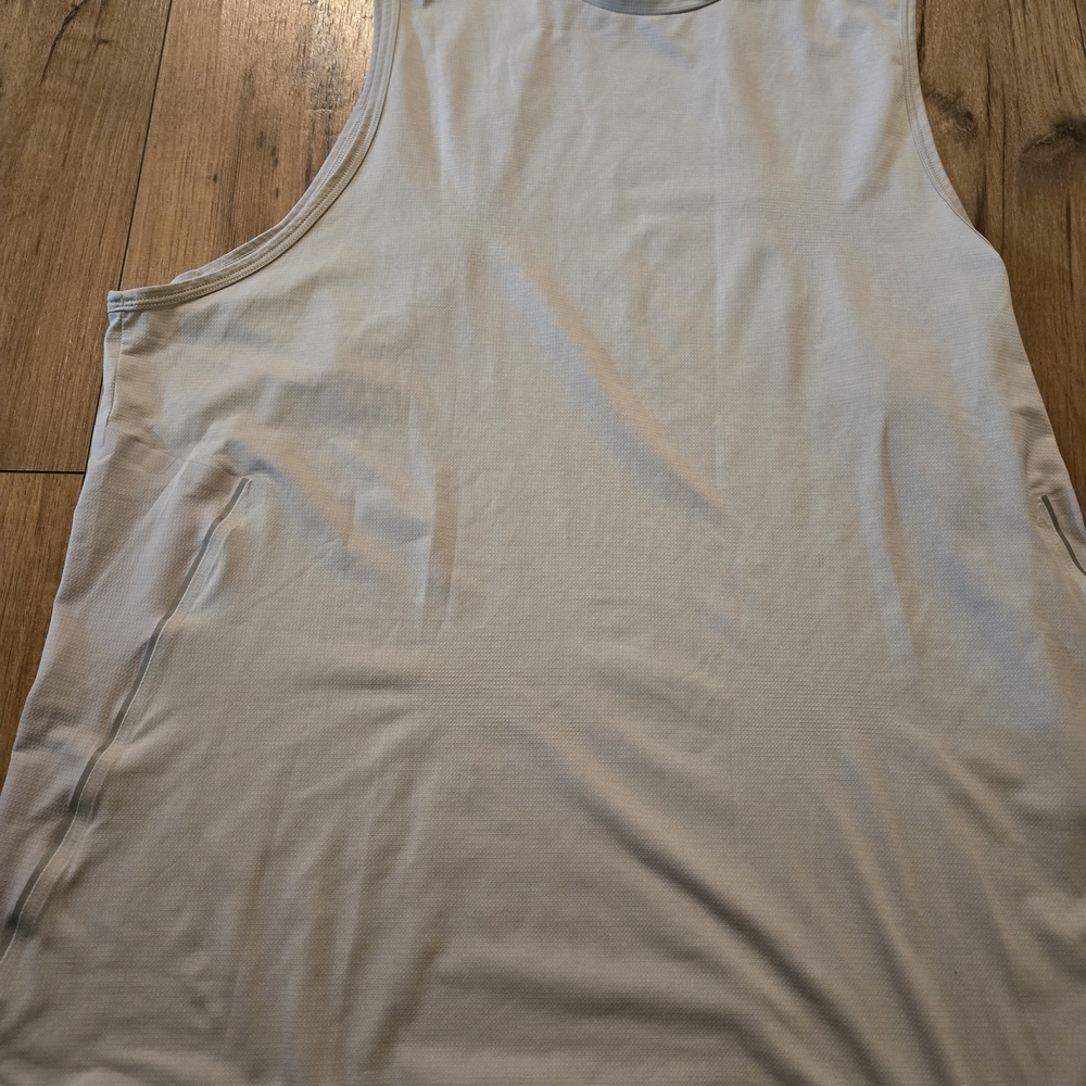 lululemon athletica Light Gray Tank Top